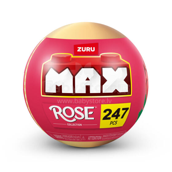 MAX ROSE Bricks set in capsule
