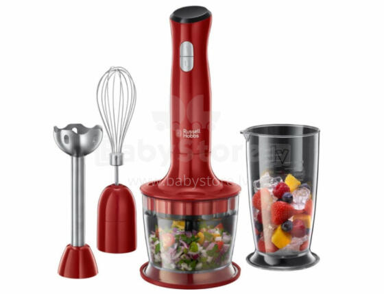 Russell Hobbs 24700-56 rokas mikseris 500W sarkans