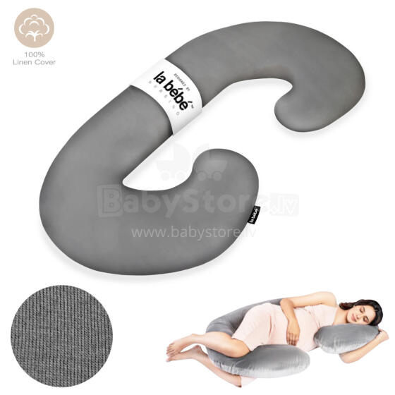 Maternity Pillow Memory Eco Sì -Duo Art.223701 Grey