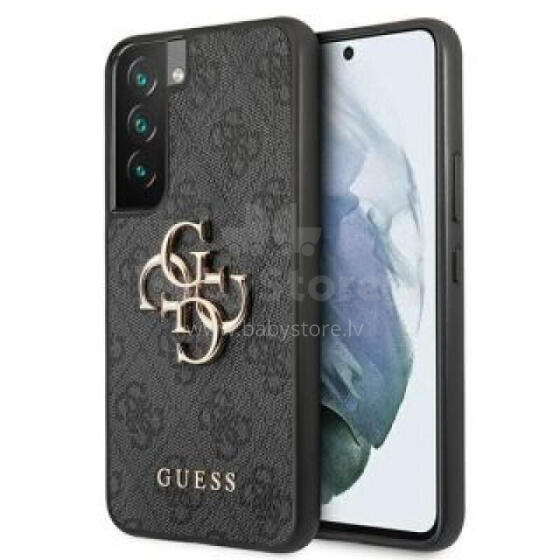 Guess Guess GUHCS22S4GMGGR S901 S22 szary/grey hardcase 4G Big Metal Logo