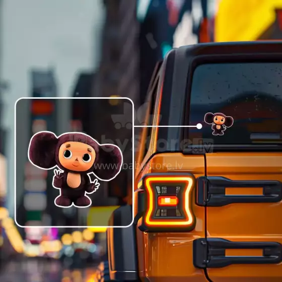 Baby On Board Cheburashka Art.223895 car sticker