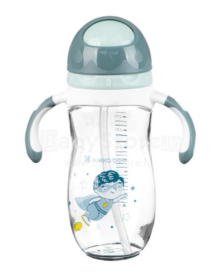Tritan sippy cup with a straw 300ml Superboy