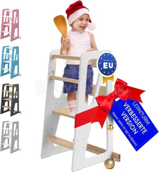 Wooden Learning Tower Art.224039 White