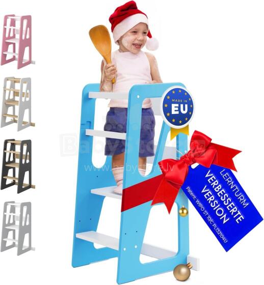 Wooden Learning Tower Art.224041 Blue