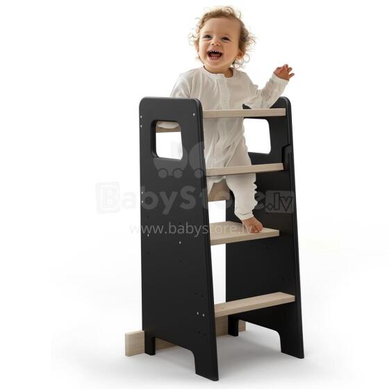 Wooden Learning Tower Art.224049 Black