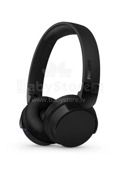 Jaunums! Akcija! PHILIPS austiņas On-Ear ar Bluetooth, melnas