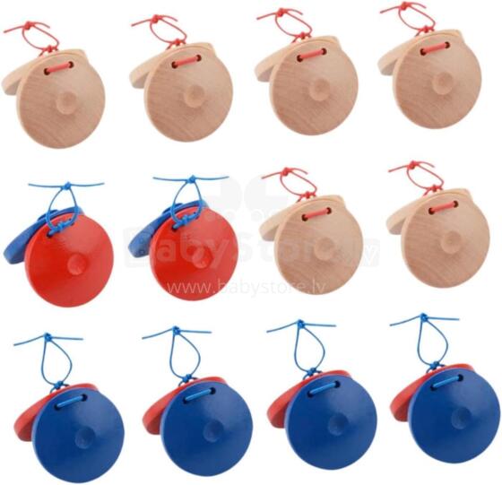 Wooden Castanet Art.22519   castanets,1 psc