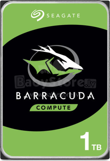 Диски Seagate BarraCuda 1 ТБ, 3,5 дюйма, SATA III (ST1000DM010)