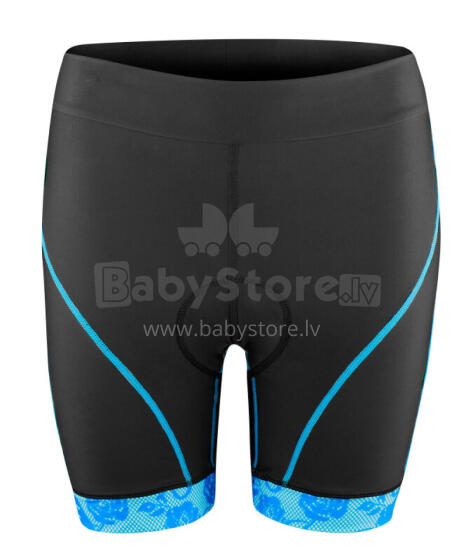 Велошорты Force Rose Black/Blue M