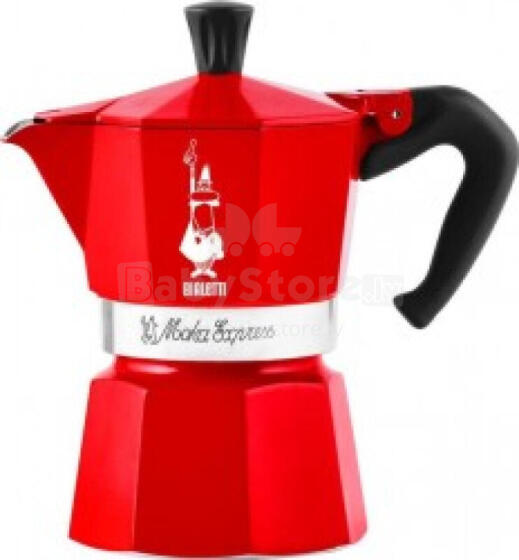 Bialetti Moka Express Nutcracker 3tz sarkans