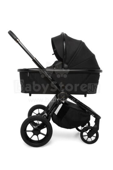 MUUVO Quick SE 2 stroller Chromium Black 2in1 SET MQ.SE-2-CHROMIUM-BLACK-2W1
