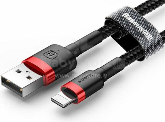 Baseus Baseus USB кабель кевлар USB Lightning iPhone 2.4A кабель 1m sarkans