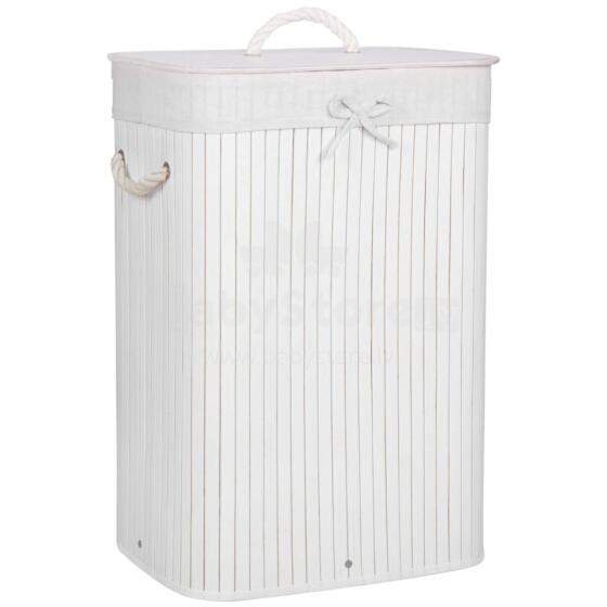Bamboo laundry basket Springos HA0075 72l