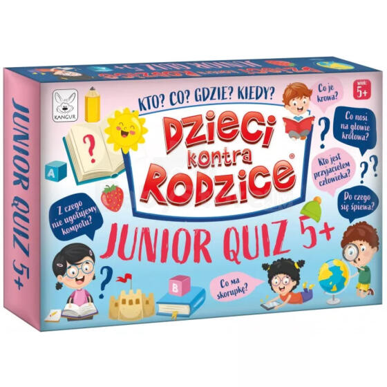 DZIECI KONTRA RODZICE JUNIOR QUIZ 5+