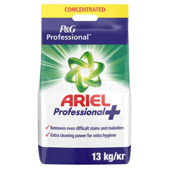 Veļas mazgāšanas līdzeklis Ariel Professional Plus 13 kg