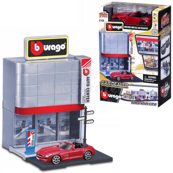 STREET FIRE BBURAGO CITY SALON AUT 1:43