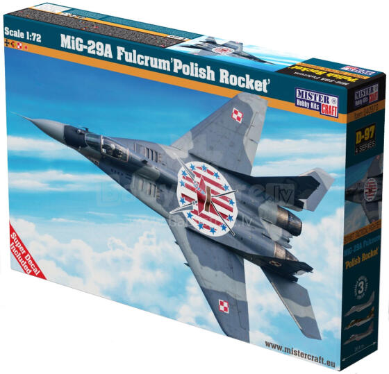 MODEL SAMOLOT MIG-29A FULCRUM 1:72