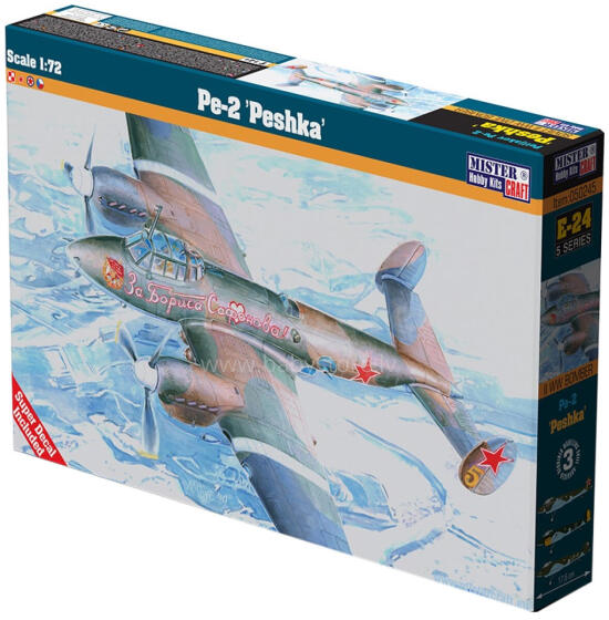 MODEL SAMOLOT PE-2 PESHKA 1:72