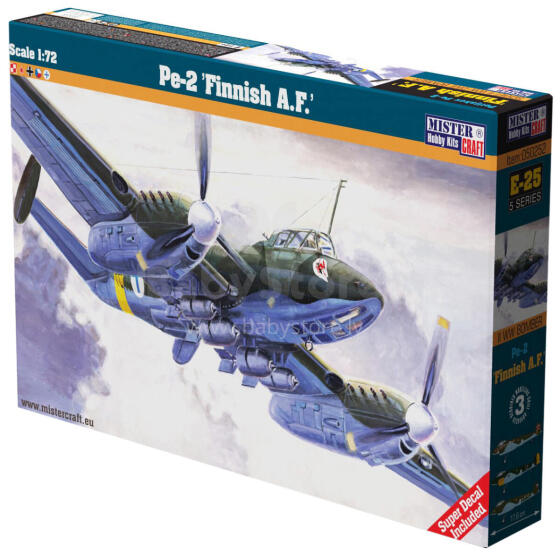 MODEL SAMOLOT PE-2 FINNISH A.F. 1:72