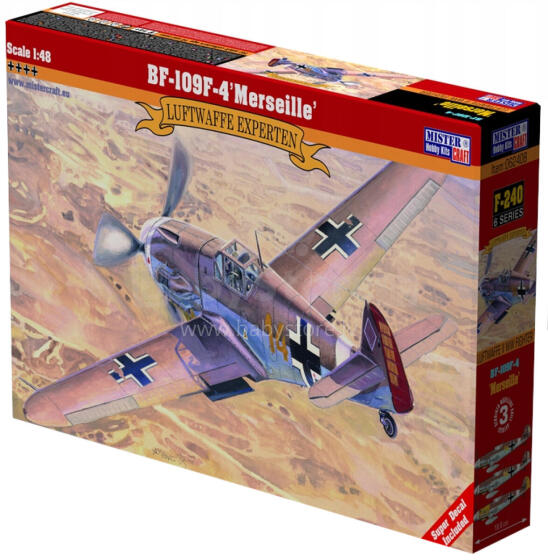 MODEL SAMOLOT BF-109 F-4 MERSEILLE 1:48