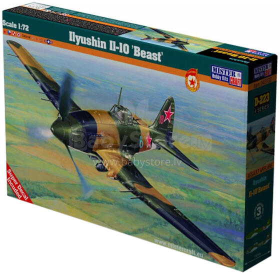 MODEL SAMOLOT ILYUSHIN IL-10 BEAST 1:72