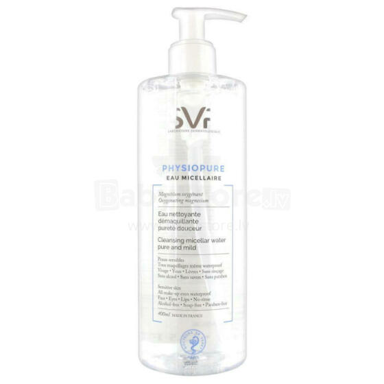 Micelārais ūdens SVR Physiopure 400ml