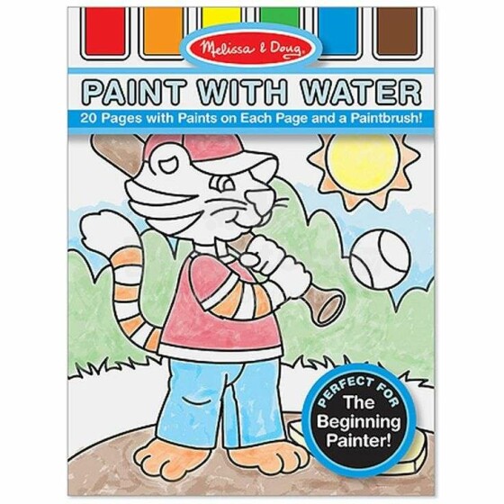 Melissa&Doug Paint with Water Art.13763 Laste värvimine