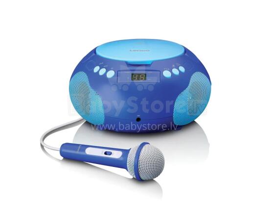 Jaunums! Lenco CD magnetola ar bluetooth un mikrofonu, zila