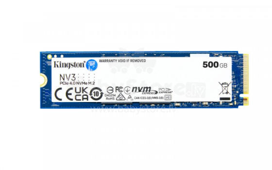 Kingston NV3 M.2 Pcie 4.0 NVMe 500GB