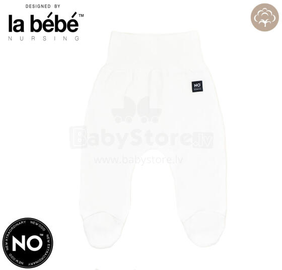 La Bebe™ NO Baby Pants Art.225949 White