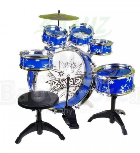 PW Toys  Art.IW184 Blue Комплект барабанов для юных музыкантов ( 6 шт.)