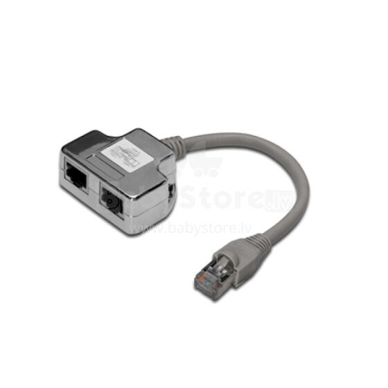 DIGITUS T-Adaptor RJ45 CAT5e 19cm