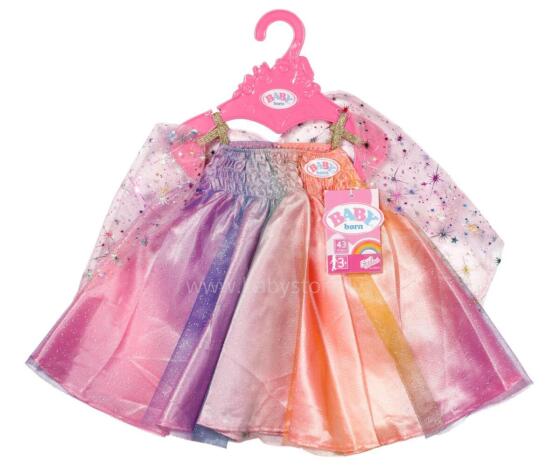 Baby Born kleit Rainbow, 43 cm