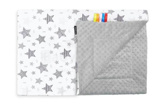 Sedziņa divpusēja MINKY New Stars (plāna) 75х100 cm