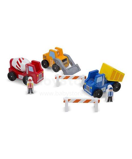 Melissa&Doug Wooden Vehicle Set  Art.10656