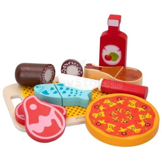 Colorbaby Wooden Food  Art.46472