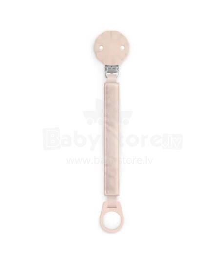 900713 Pacifier CLIP WITH RIBBON WONDERLAND PINK 402829