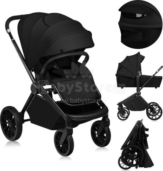 Lionelo Mika Plus 2 in 1 Art.226857 Black Onyx