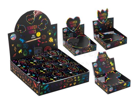 Moxy kraapimiskunst 75 lehte
