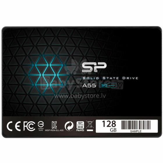 SILICONPOW SP128GBSS3A55S25 SSD 128 ГБ 2.