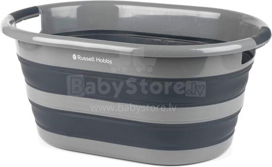 Russell Hobbs LA053879GRYFEU7 Collapsible laundry basket 27L