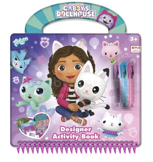 Totum Gabby's Dollhouse tegevusraamat