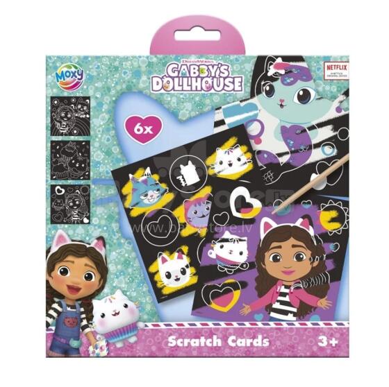 Totum Gabby's Dollhouse kraapimiskunst 6 lk