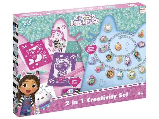 Totum Gabby's Dollhouse 2in1 meisterdamise komplekt