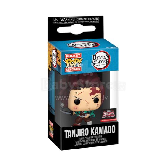 FUNKO POP! Брелок: Demon Slayer - Tanjiro Kamado