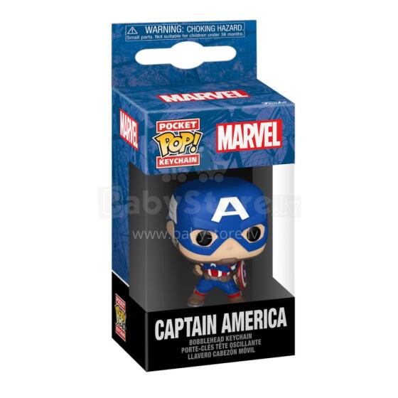 FUNKO POP! Брелок: Marvel - Captain America
