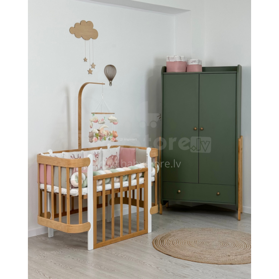 La Bebe™  Nika Wardrobe Art.227074 Forest Green