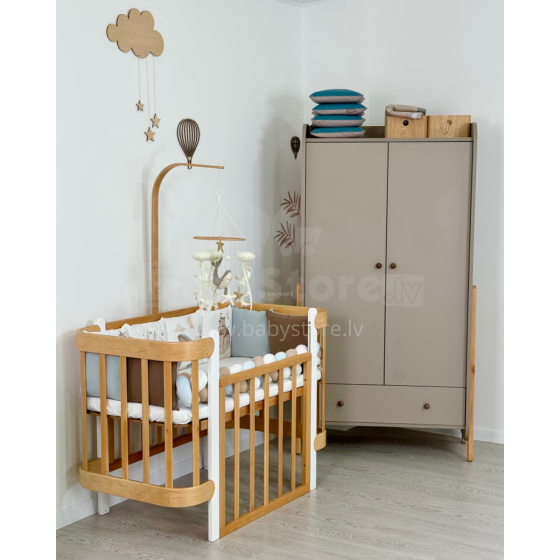 La Bebe™ Nika Wardrobe Art.227075 Cappucino