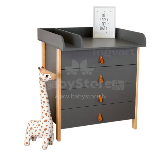 La Bebe™  Scandi Art.227077 Graphite