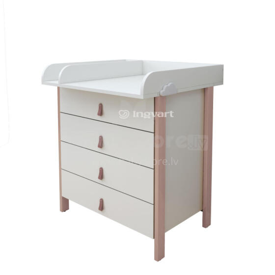 La Bebe™ Scandi Art.227080 White/Cappucino